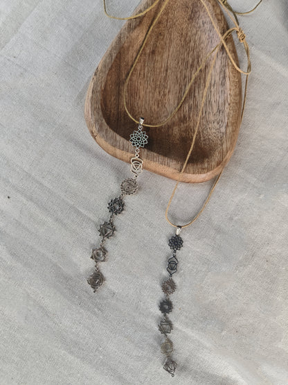seven chakra necklace
